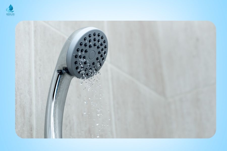 máy lọc nước chảy yếu