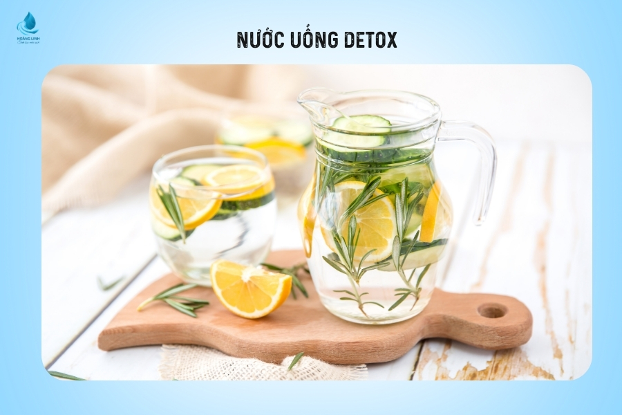 công thức uống detox