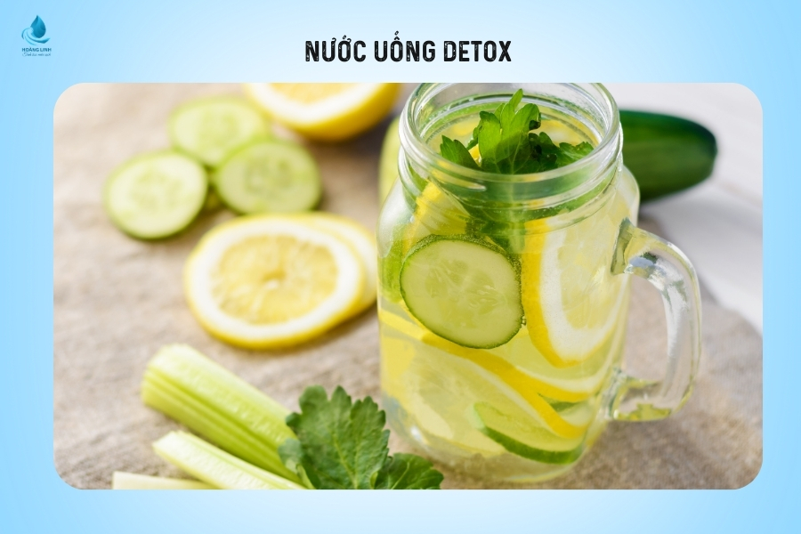 công thức uống detox