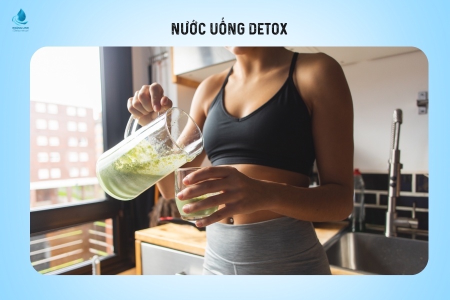 công thức uống detox