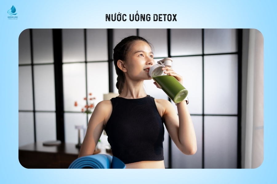 công thức uống detox