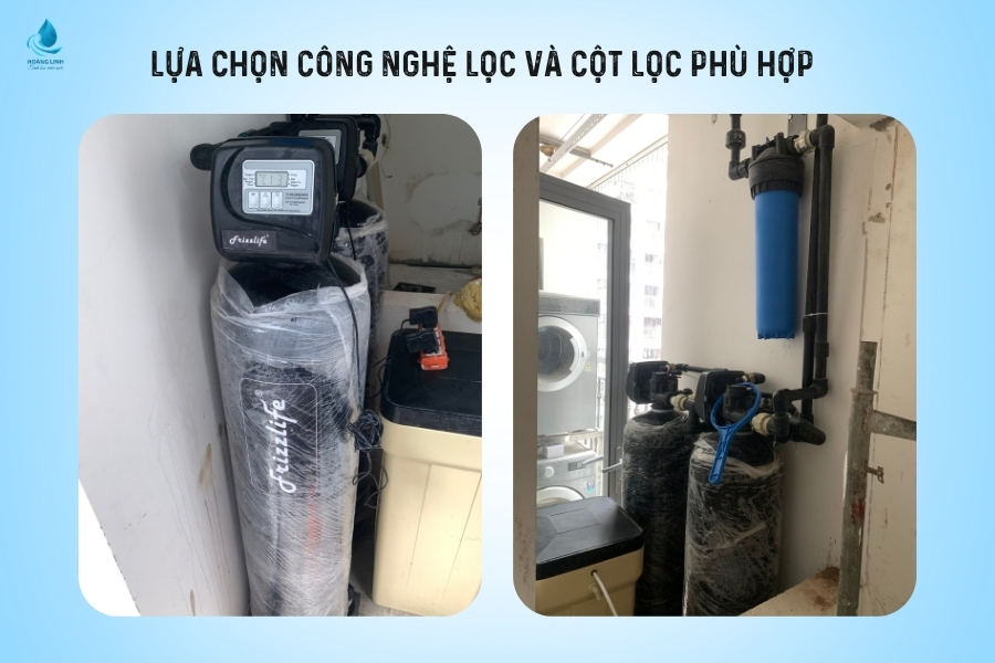 lắp đặt lọc tổng biệt thự