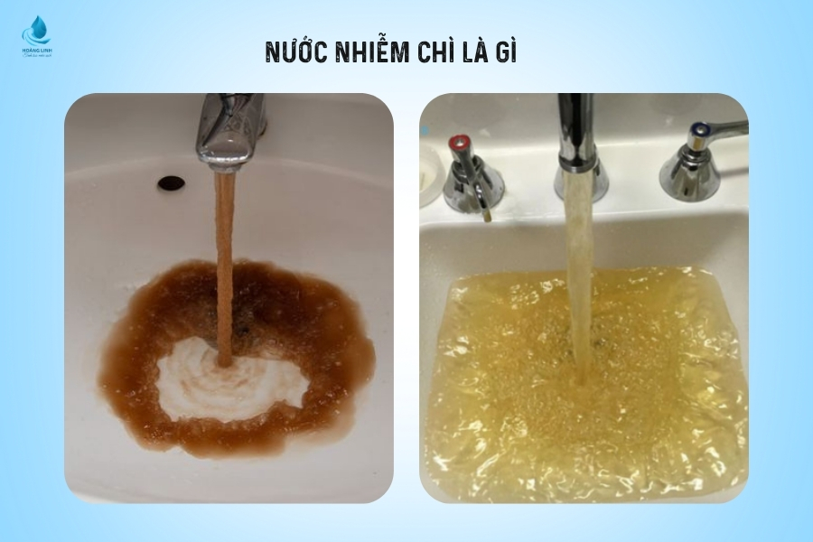 nước nhiễm chì