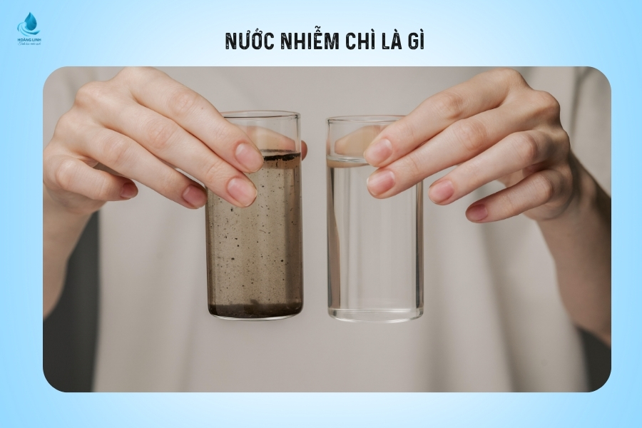nước nhiễm chì