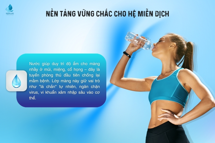 Uống đủ nước